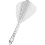 Mission Force 90 Vortex bílé integrované Kite letky a dlouhé násadky na šipky