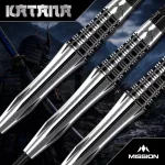 Šipky steel Mission Katana 24g 95% wolfram