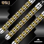 Šipky steel Mission Kinsuji 24g 95% wolfram