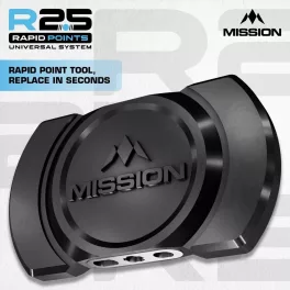   Nástroj pro výměnu hrotů Mission R2.5 Rapid Points černý