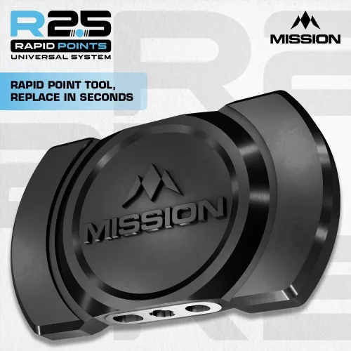 Nástroj pro výměnu hrotů Mission R2.5 Rapid Points černý