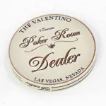 Dealer button Valentino keramický