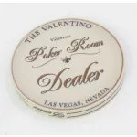 Dealer button Valentino keramický