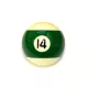 Kulečníková koule 57,2mm Pool č. 14
