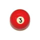 Kulečníková koule 57,2mm Pool č. 3