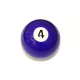 Kulečníková koule 57,2mm Pool č. 4