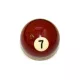 Kulečníková koule 57,2mm Pool č. 7