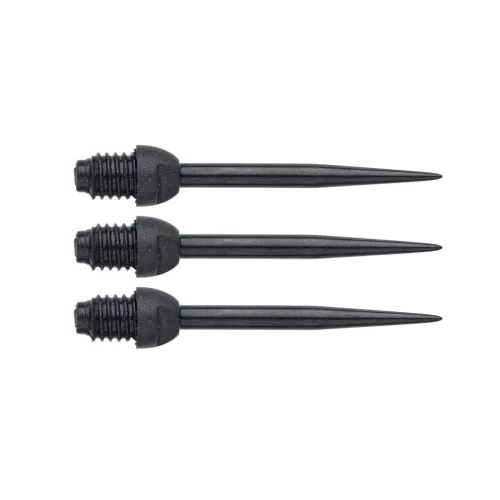 Konverzní hroty k soft šipkám NODOR Carbon 2BA závit 28mm 3ks