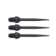 Konverzní hroty k soft šipkám NODOR Carbon 2BA závit 28mm 3ks