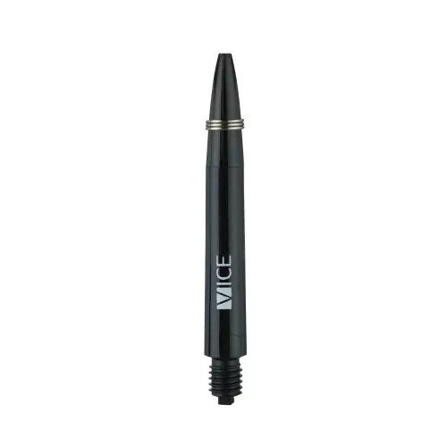 Násadky na šipky ONE80 Proplast Vice středné černé, 41mm