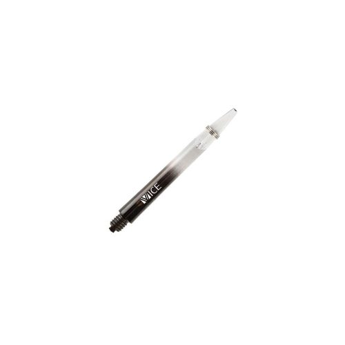 Násadky na šipky ONE80 Proplast Vice dlouhé černé průhledné, 48mm