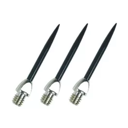 Hroty na šipky ONE80 steel, kovové, závit 2BA 3ks
