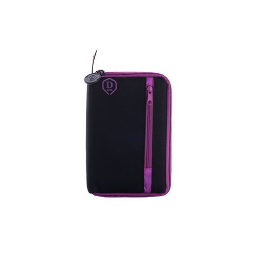 Pouzdro na šipky ONE80, D Box, fialové, černé