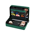 Pouzdro na šipky One80 Double D-Box, tmavě zelené