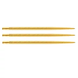   Náhradní hroty na steel šipky One80 Long Taper opískované zlaté 55mm 3ks