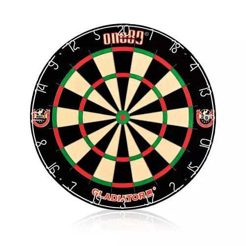 Sisalový terč ONE80 Gladiator III+, WDF edition, turnajová kvalita, oficiální terč WDF