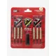 Šipky steel One80 Duo 18g brass, 2 sady šipek s příslušenstvím