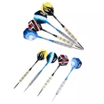 Šipky One80 Steel Pack, brass, 12 šípok