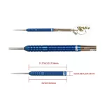 Šipky steel ONE80 Ice Dragon 26g 90% wolfram