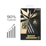 Sada steel šipek ONE80 Revolution II Renegade 22g, 90% wolfram