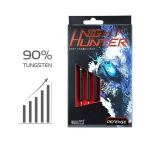 Šipky ONE80 steel Night Hunter Defense 22g, 90% wolfram