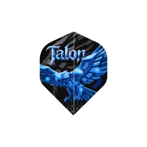 Letky na šipky One80 Talon No2 černo-modré