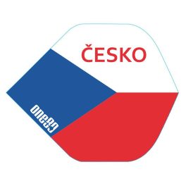 Letky na šipky One80 Česko, standard