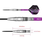 Šipky steel One80 Jelle Klaasen V2 VHD 24g, 90% wolfram