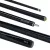 Snooker kulečníkové tágo PowerGlide Noir, dvoudílné sklovláknové, 144cm, 9,5mm