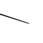 Snooker kulečníkové tágo PowerGlide Noir, dvoudílné sklovláknové, 144cm, 9,5mm