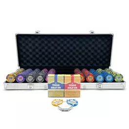   Poker set GameStar 500 ks, 13,5g žetony, hliníkový kufřík