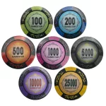 Poker set GameStar 500 ks, 13,5g žetony, hliníkový kufřík