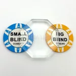 Poker set Laser design 500 ks, 11,5g očíslované žetony, hliníkový kufřík