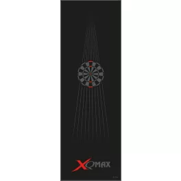 Koberec před terč XQ Max černo-červený 237 x 80 cm