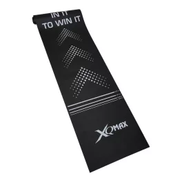 Koberec před terč XQ Max černý 300 x 62 cm PVC s hranicí hodů