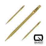 Hroty na šipky Harrows Quick Point HM Grip zlaté 40mm 3ks