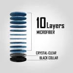 Nalepovací kůže na tágo Rhino Crystal vrstvená 14mm Medium