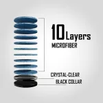 Nalepovací kůže na tágo Rhino Crystal vrstvená 14mm Super Soft