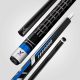 Pool kulečníkové tágo Rhino EVO Racing Velocity Blue, dvoudílné s karbonovou špicí