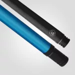 Pool kulečníkové tágo Rhino G-L Sky Blue, dvoudílné s karbonovou špicí