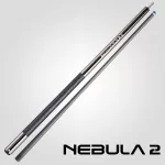 Pool kulečníkové tágo Rhino Nebula 2 Charcoal Gray karbonová špice 12,4mm Sport Wrap