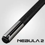 Pool kulečníkové tágo Rhino Nebula 2 Charcoal Gray karbonová špice 12,4mm Sport Wrap