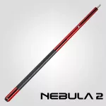 Pool kulečníkové tágo Rhino Nebula 2 Crimson Red karbonová špice 12,4mm Sport Wrap