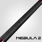 Pool kulečníkové tágo Rhino Nebula 2 Crimson Red karbonová špice 12,4mm Sport Wrap