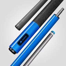  Pool kulečníkové tágo Rhino Luminax Ocean Blue karbonová špice 12,5mm Sport Wrap