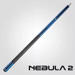 Pool kulečníkové tágo Rhino Nebula 2 Sky Blue karbonová špice 12,4mm Sport Wrap