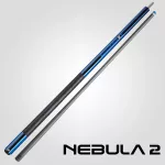 Pool kulečníkové tágo Rhino Nebula 2 Sky Blue karbonová špice 12,4mm Sport Wrap