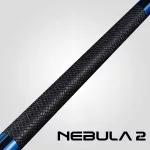 Pool kulečníkové tágo Rhino Nebula 2 Sky Blue karbonová špice 12,4mm Sport Wrap