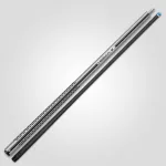 Pool kulečníkové tágo Rhino Nebula 2 Silver Metal, dvoudílné s karbonovou špicí