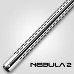 Pool kulečníkové tágo Rhino Nebula 2 Pure White, dvoudílné s karbonovou špicí